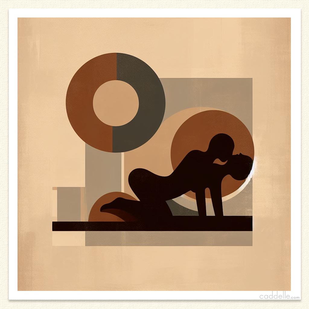 Geometric Intimacy Silhouette
