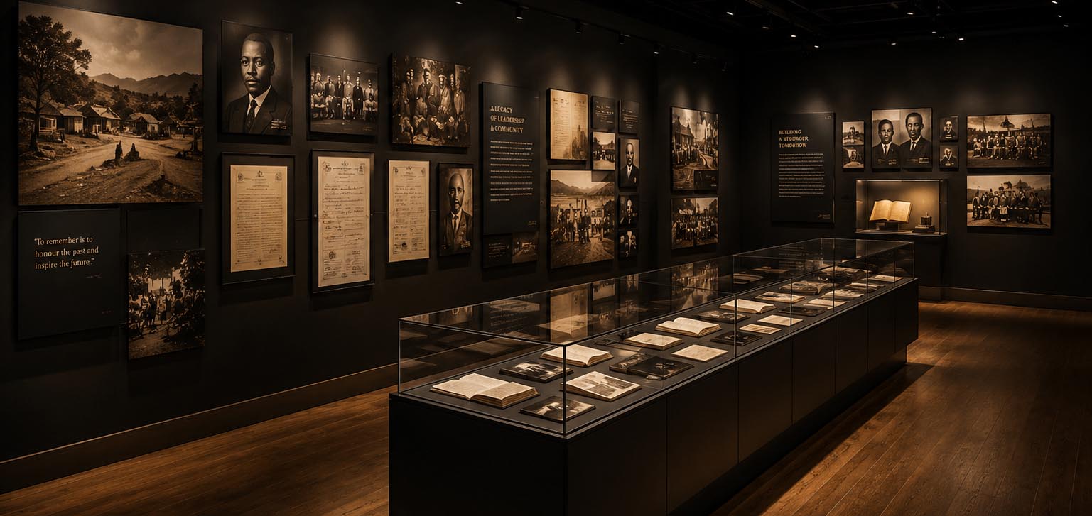 Museum exhibition environment