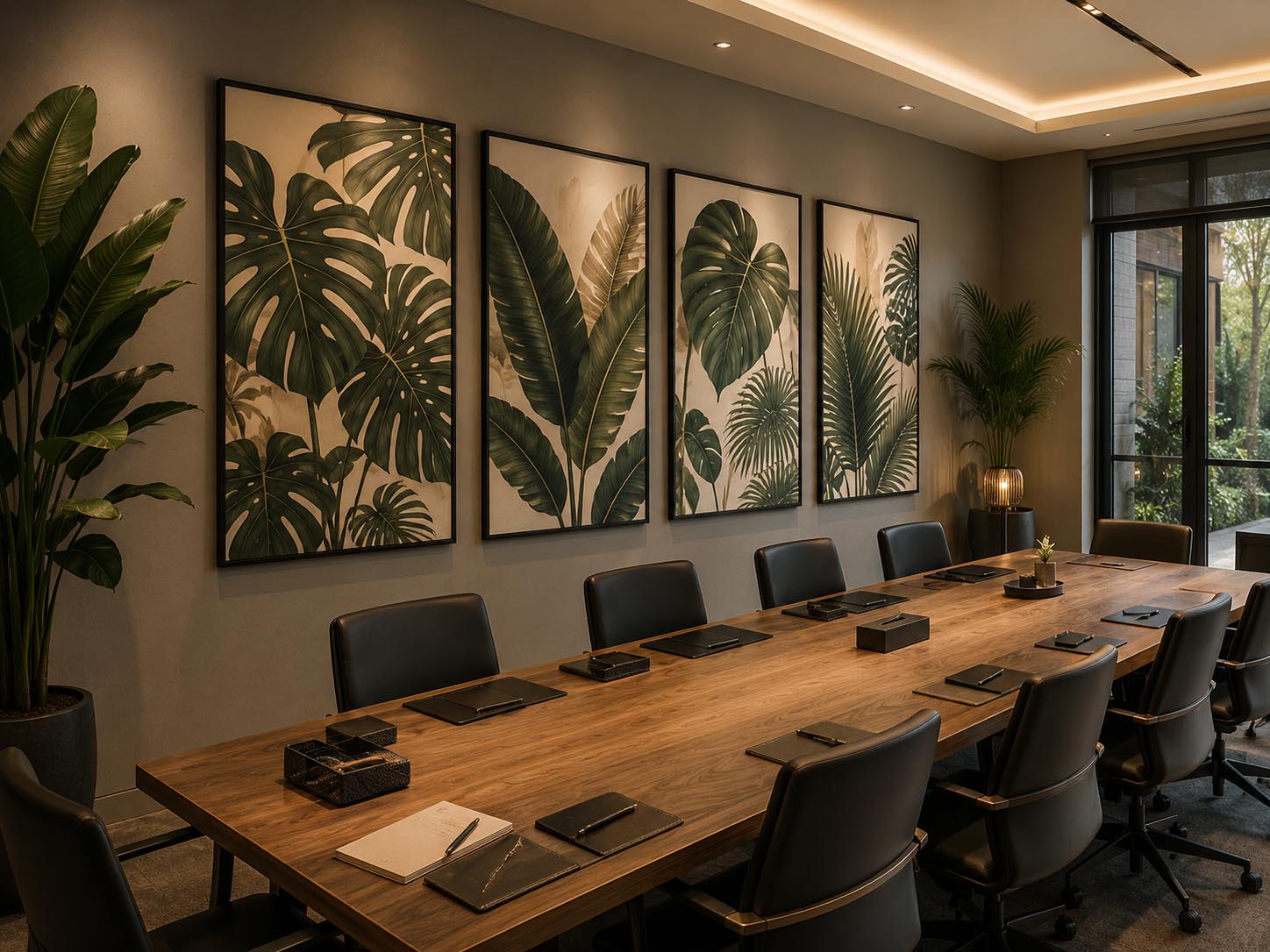 Corporate boardroom art
