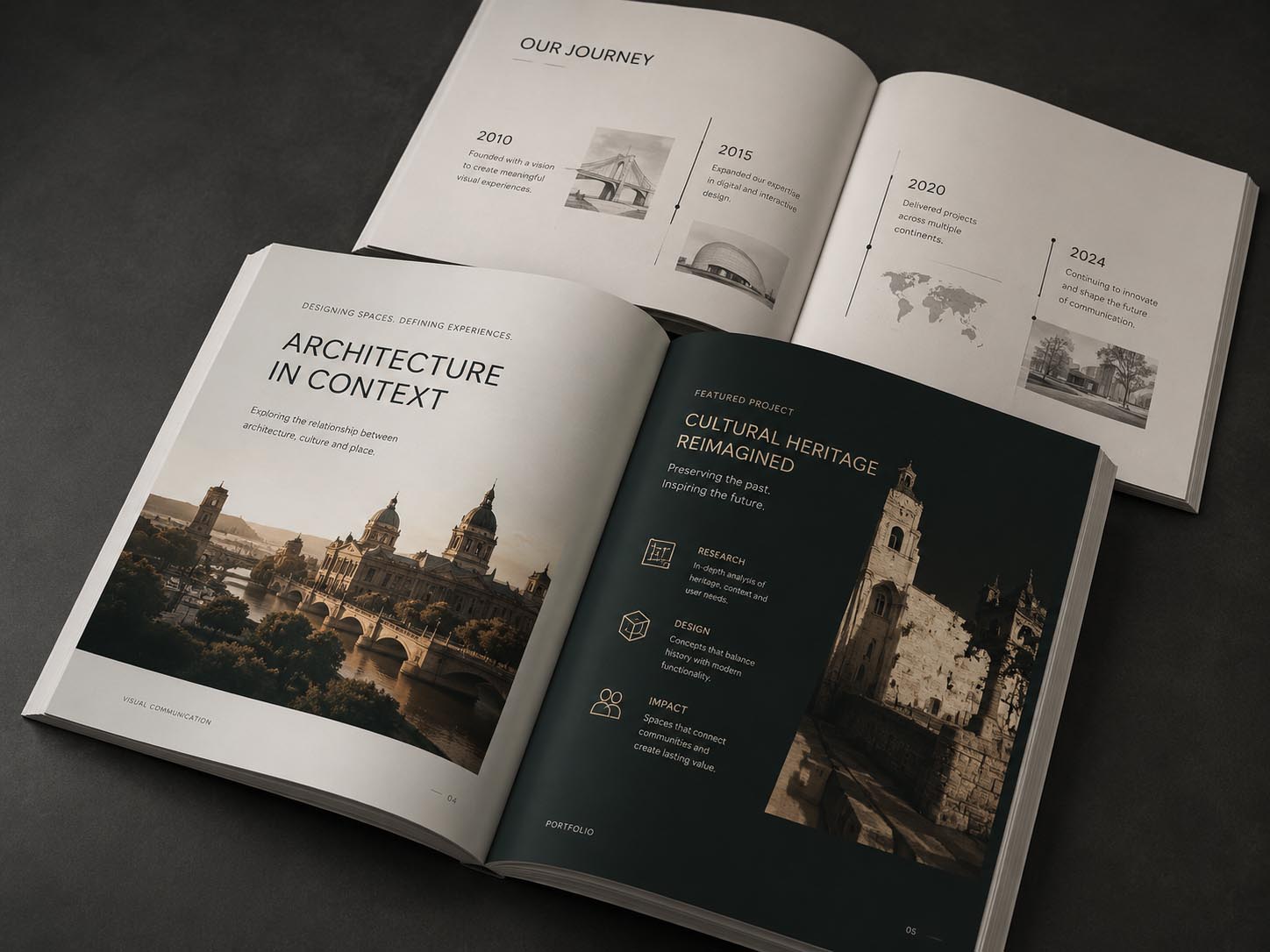 Brochure and catalogue design