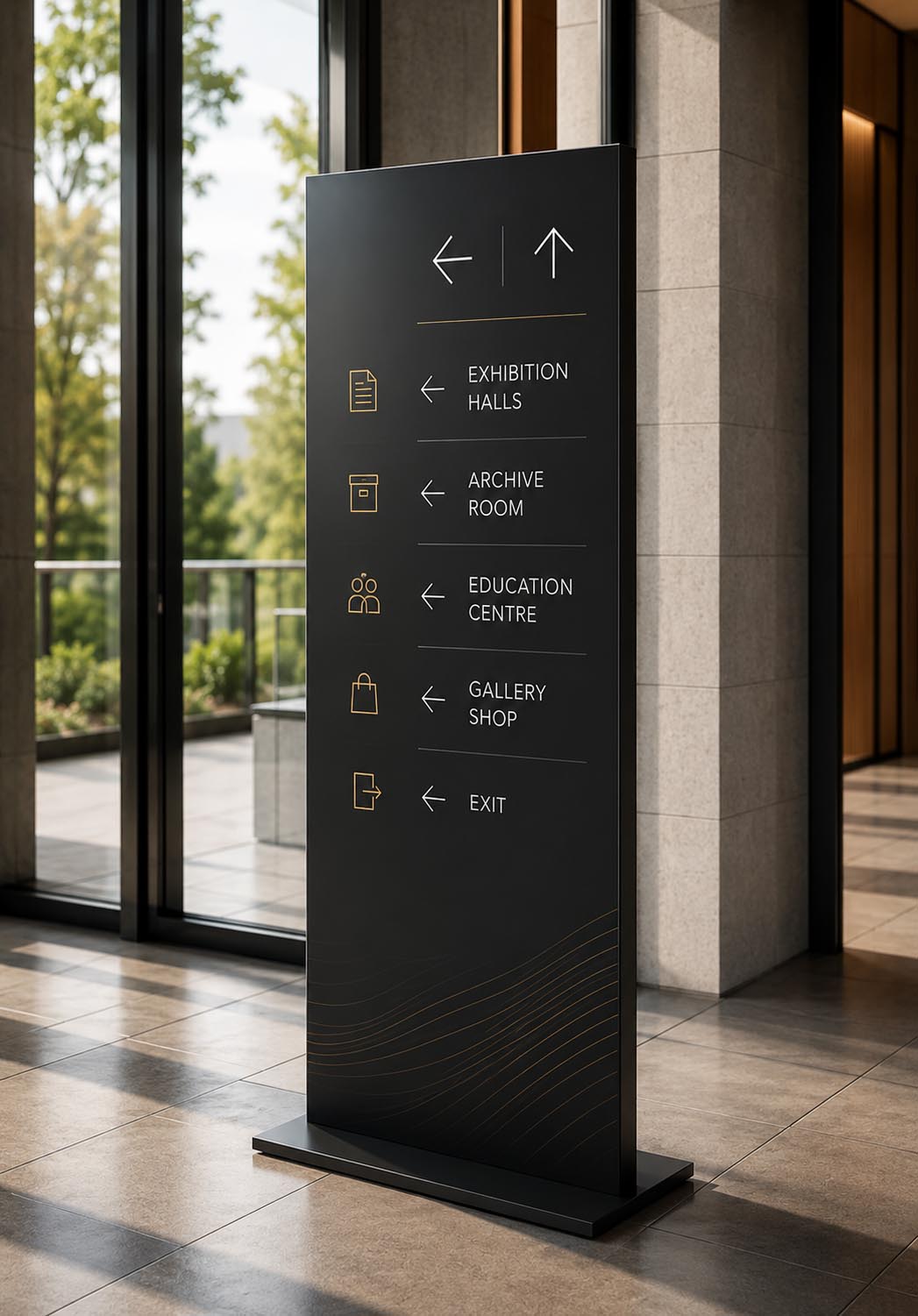 Wayfinding signage system